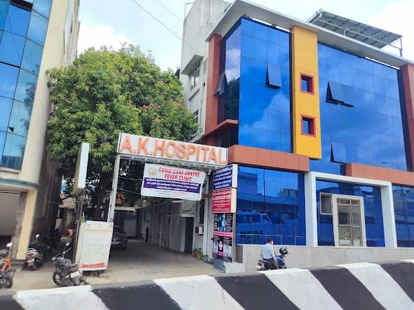 AK Hospital - Padma Ambulance Service Aminjikarai