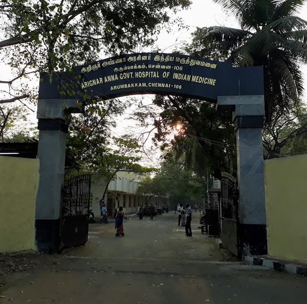 Arignar Anna Govt Hospital Of Indian Medicine - Padma Ambulance Service Aminjikarai