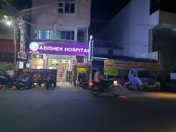 ABISHEK HOSPITAL 24 hours - Padma Ambulance Service Arakkonam