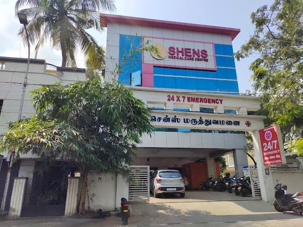 Shens Speciality Hospital - Ambulance service by Padma Ambulance in M.G.R. Nagar