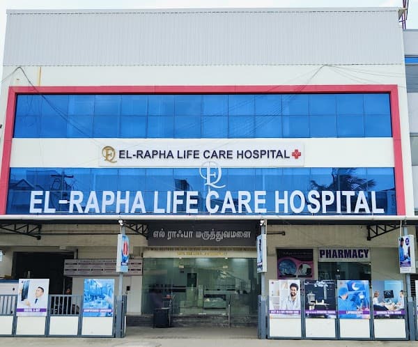 EL-RAPHA LIFE CARE HOSPITAL - Padma Ambulance Service Chromepet