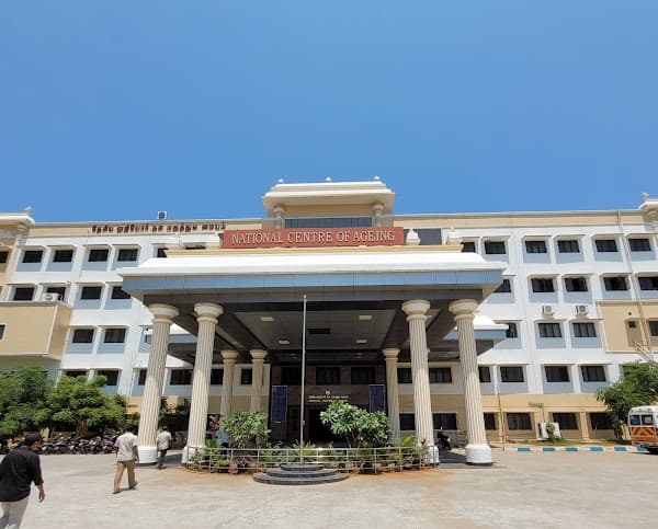 National Centre of Ageing - Ambulance service by Padma Ambulance in Guindy