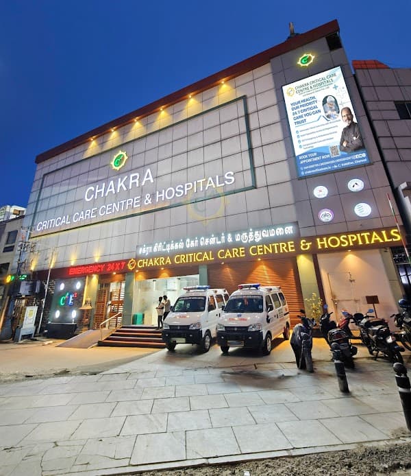 Chakra Critical Care Centre & Hospitals - Ambulance service by Padma Ambulance in Surapet