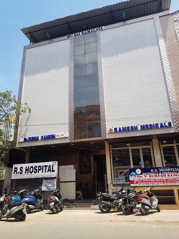 RS Hospital - Dr. Sudha Ramesh - Padma Ambulance Service Moolakadai