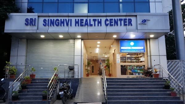 Sri Singhvi Health Center - Ambulance service by Padma Ambulance in Kosapet