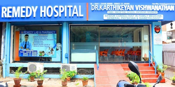 Remedy Hospital - Padma Ambulance Service Thiruvanmiyur