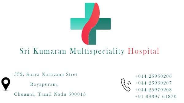 Sri Kumaran Multispeciality Hospital - Ambulance service by Padma Ambulance in Royapuram