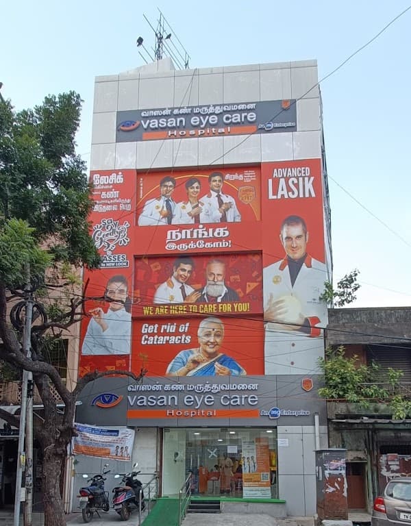 Vasan Eye Care Hospital - (Saidapet, Chennai) - Padma Ambulance Service Saidapet