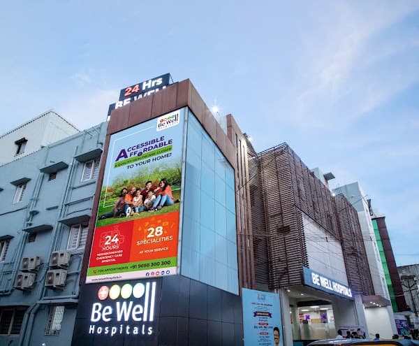 BE WELL HOSPITALS SELAIYUR - Padma Ambulance Service Tambaram
