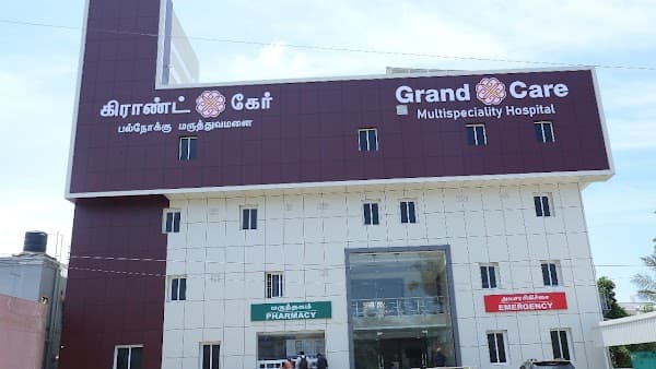 Grand care multispeciality hospital- Dr. G.Sunder Ganesh - Padma Ambulance Service Tiruvallur