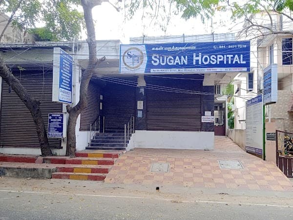 Sugan Hospital - Ambulance service by Padma Ambulance in West Mambalam