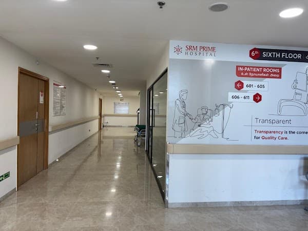 SRM Prime Hospital, Ramapuram | Multi Speciality Hospital | 24x7 Emergency Care - Padma Ambulance Service Valasaravakkam