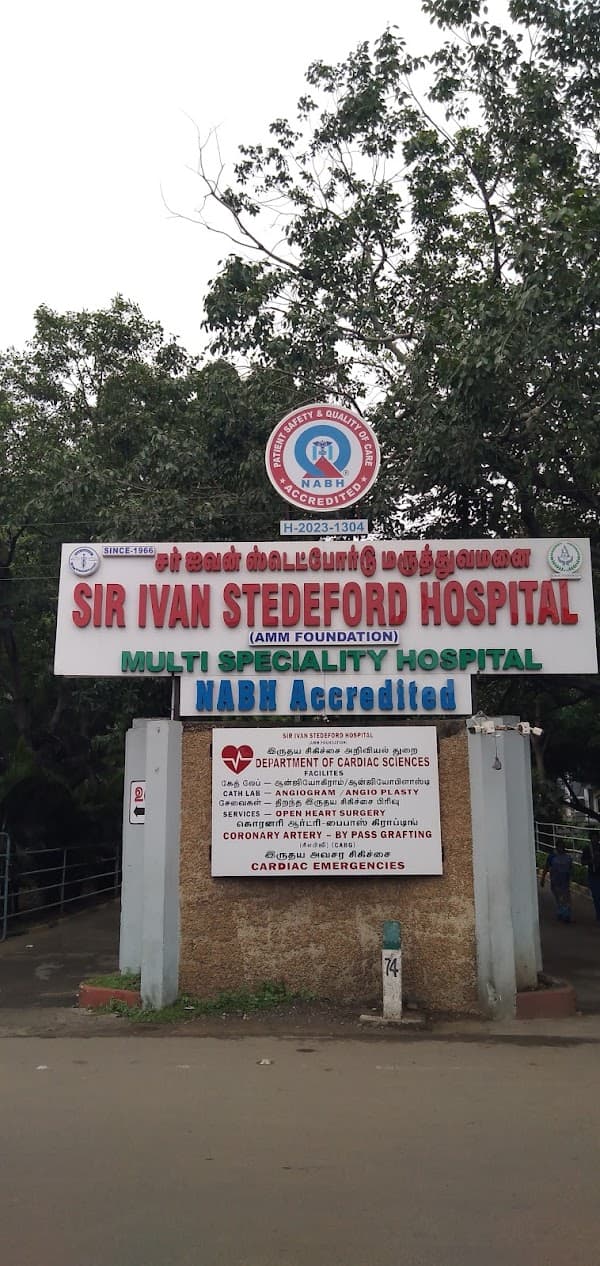 Sir Ivan Stedeford Hospital - Padma Ambulance Service Ambattur