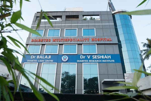 Dr V Balaji Diabetes Care and Research Institute - Ambulance service by Padma Ambulance in Aminjikarai
