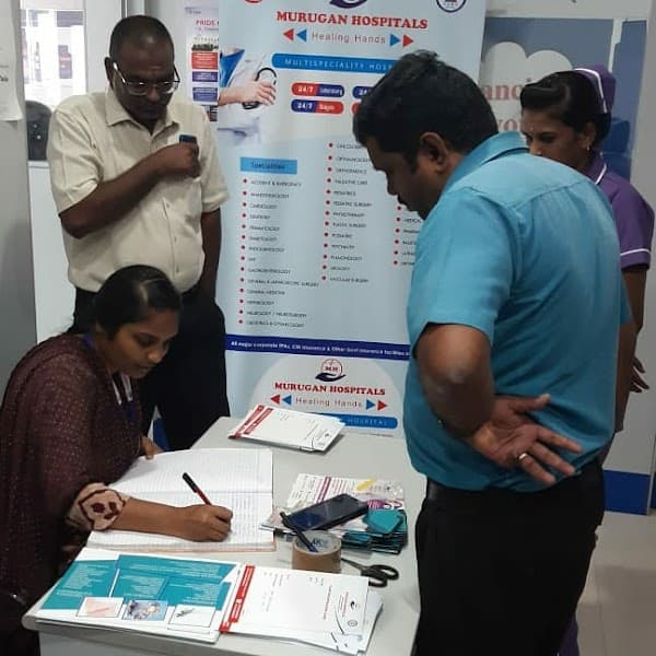Murugan Hospitals - Padma Ambulance Service Basin Bridge