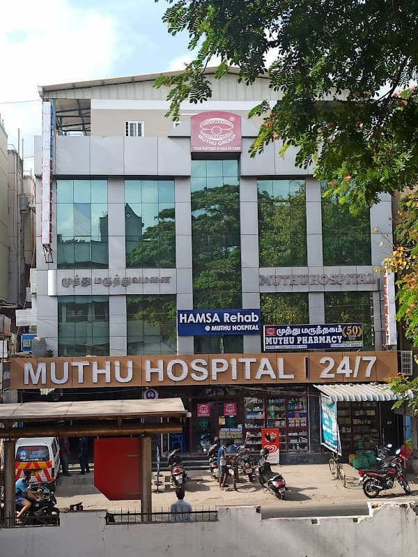 Muthu Hospital - Padma Ambulance Service Basin Bridge