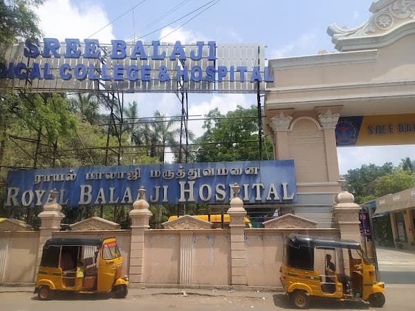 Sree Balaji Medical College And Hospital - Ambulance service by Padma Ambulance in Chromepet