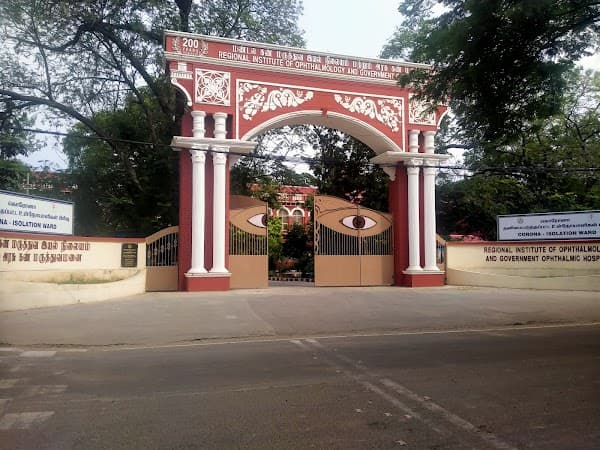 Regional Institute of Ophthalmology and Government Ophthalmic Hospital, Chennai - Padma Ambulance Service Pudupet