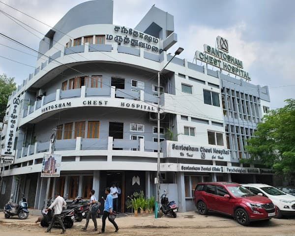 Santosham Chest Hospital - Ambulance service by Padma Ambulance in Egmore