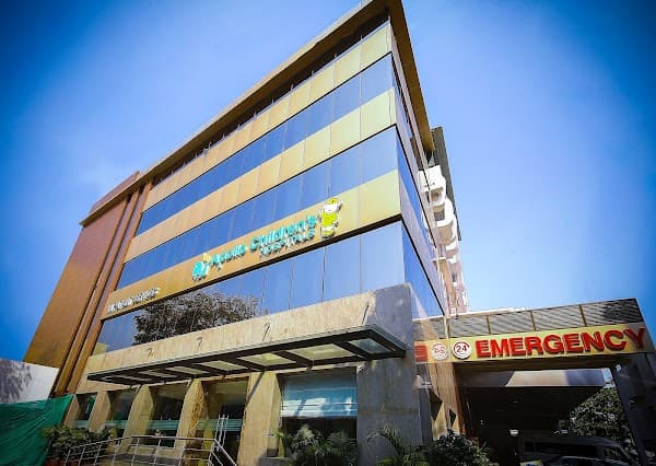 Apollo Children's Hospital Chennai - Best Children's Hospital in Chennai - Ambulance service by Padma Ambulance in Thousand Lights
