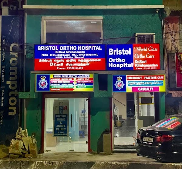 PORUR BRISTOL ORTHO HOSPITAL - Padma Ambulance Service Porur