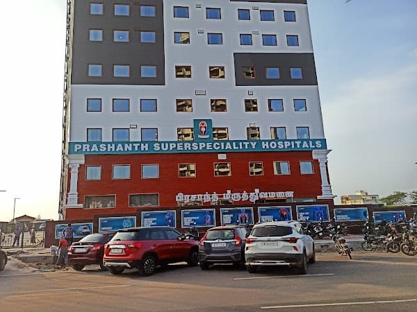 Prashanth Super Specialty Hospitals Kolathur - Padma Ambulance Service Madhavaram