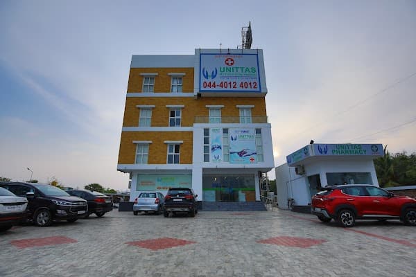 Unittas Hospital OMR - Padma Ambulance Service Kovalam