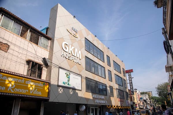 GKM Hospital | Best multispeciality hospital in Purasaiwakkam | 24X7 Emergency Care - Ambulance service by Padma Ambulance in Pulianthope