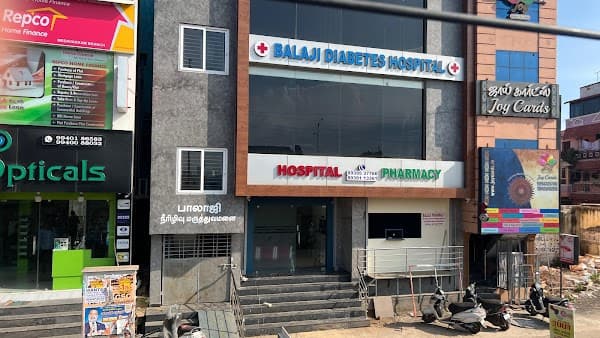 Balaji Diabetes Hospital - Padma Ambulance Service Medavakkam