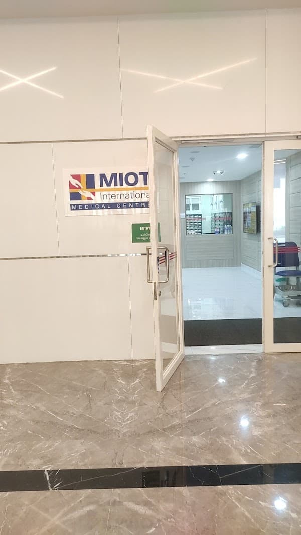 DLF MIOT Medical center - Padma Ambulance Service Nandambakkam