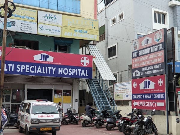 JIP Multi Speciality Hospital - Ambulance service by Padma Ambulance in Pallavaram