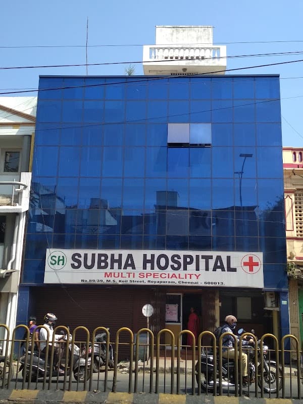 Subha Hospital - Padma Ambulance Service Royapuram