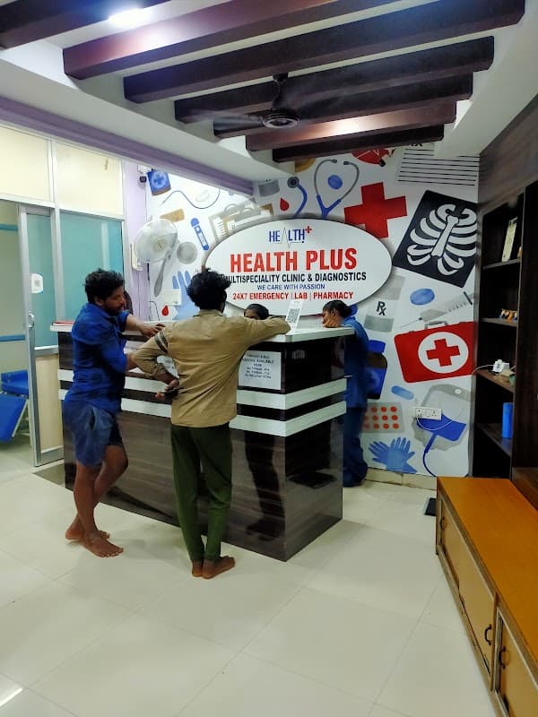 Health Plus Multispecialty Clinic & Diagnostics - Ambulance service by Padma Ambulance in Selaiyur