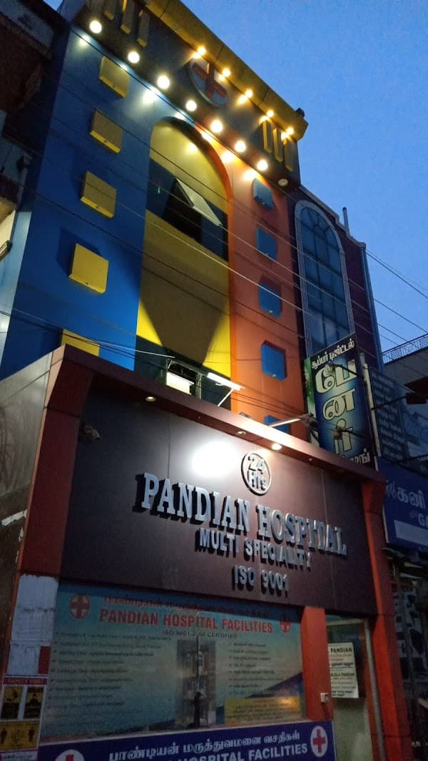 Pandian Hospital - Ambulance service by Padma Ambulance in Sriperumbudur
