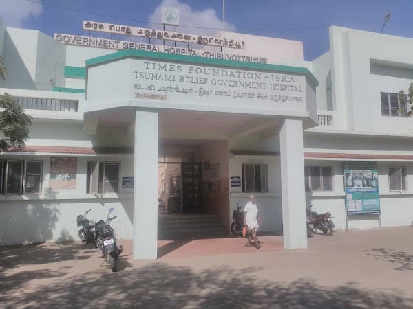 Tiruvottiyur Government Hospital - Ambulance service by Padma Ambulance in Tiruvottiyur