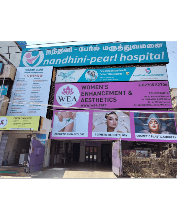 Nandhini Pearl Hospital - Gynecology & Maternity Care -Velachery - Padma Ambulance Service Velachery